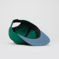 North N Logo Two Tone Cap in Green and Navy thumbnail