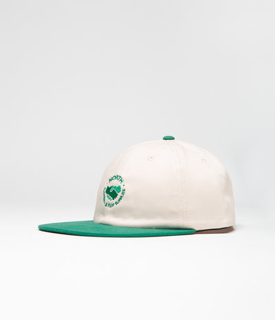North Supplies Two Tone Cap - Cream / Green