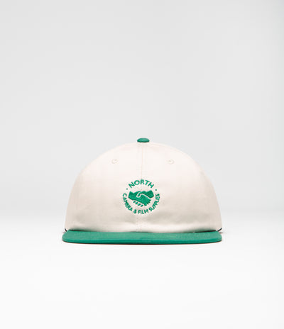 North Supplies Two Tone Cap - Cream / Green