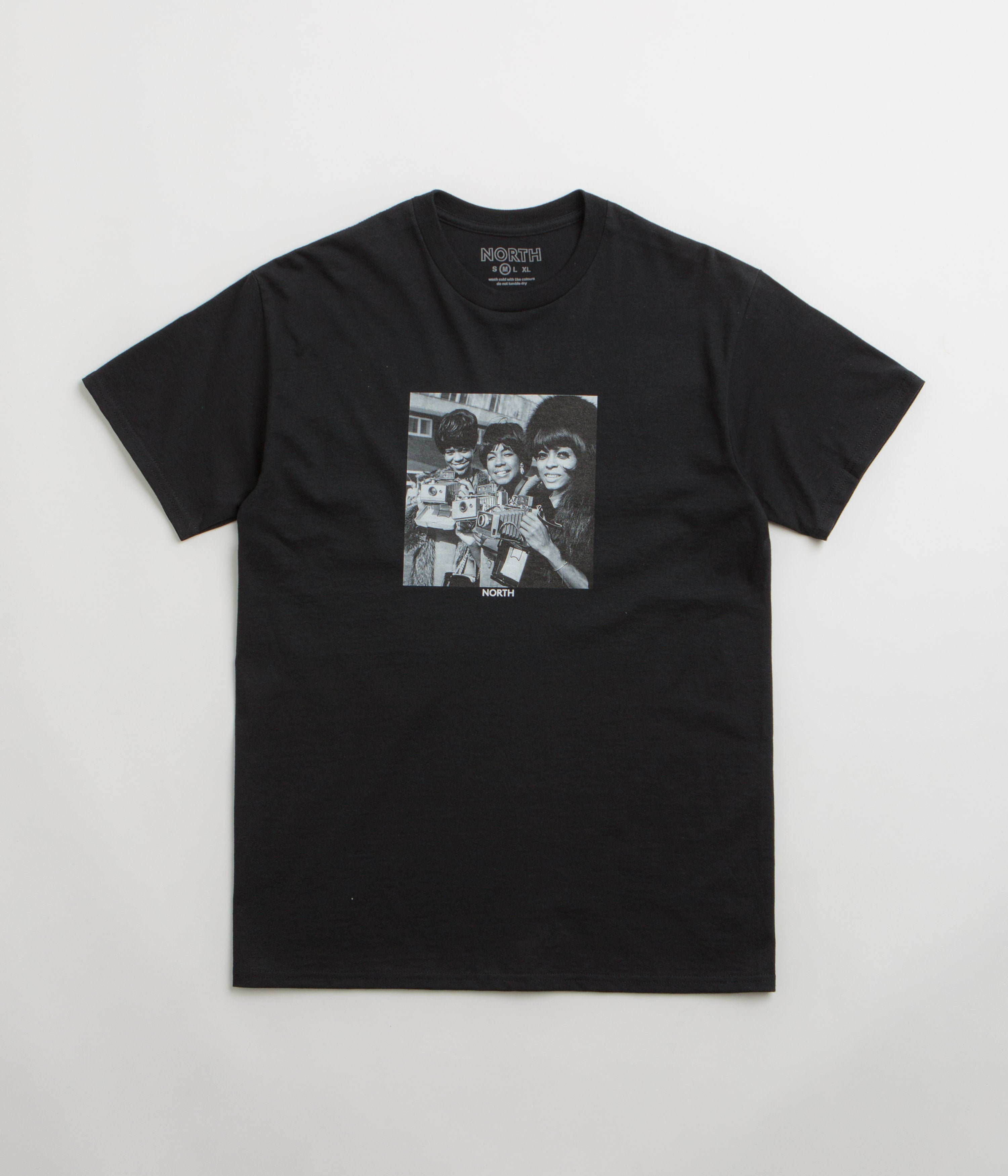 North The Supremes T-Shirt in Black