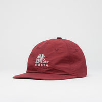 North Zodiac Cap - Burgundy Nylon Ripstop thumbnail
