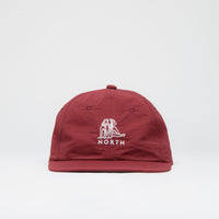 North Zodiac Cap - Burgundy Nylon Ripstop thumbnail