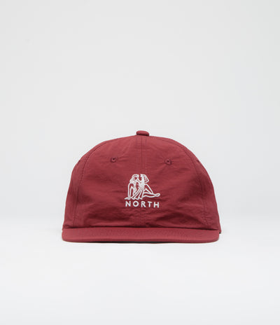 North Zodiac Cap - Burgundy Nylon Ripstop