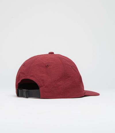 North Zodiac Cap - Burgundy Nylon Ripstop