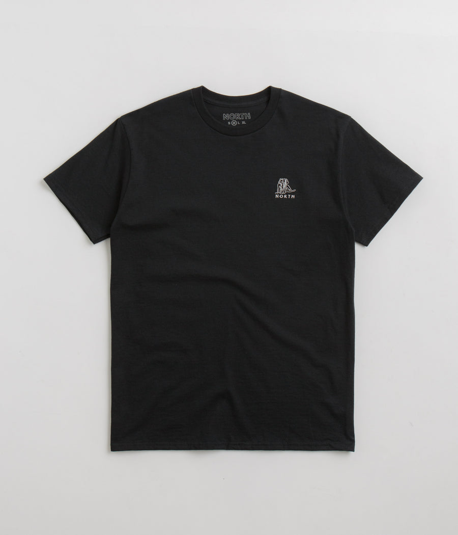 North Zodiac Logo T-Shirt in Black and White