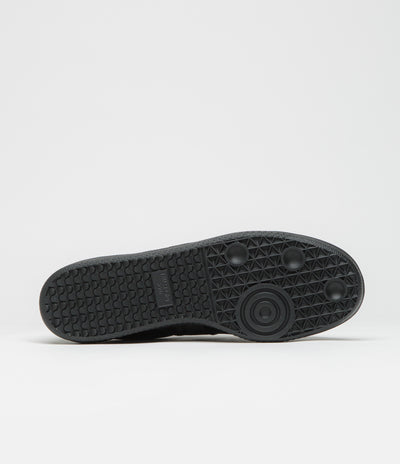 Novesta All Leather German Army Trainer Shoes - All Black