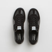 Novesta All Leather German Army Trainer Shoes - All Black thumbnail