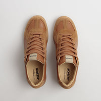 Novesta All Leather German Army Trainer Shoes - Cashew thumbnail