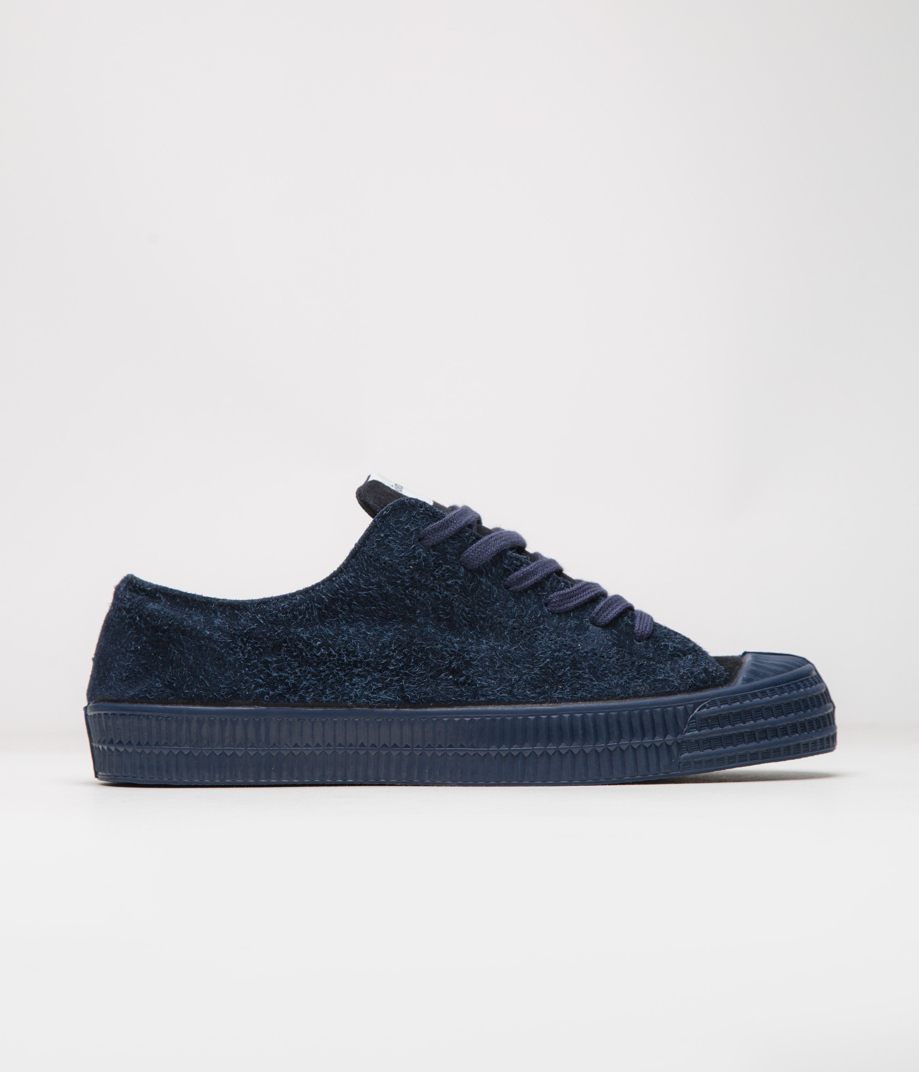 Novesta Star Master Hairy Suede Shoes in Navy