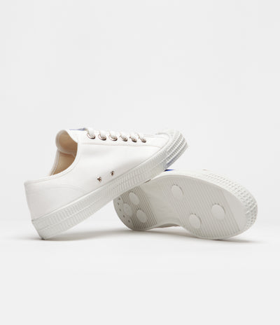 Novesta Star Master Shoes - 10 White / Blue / 110 White