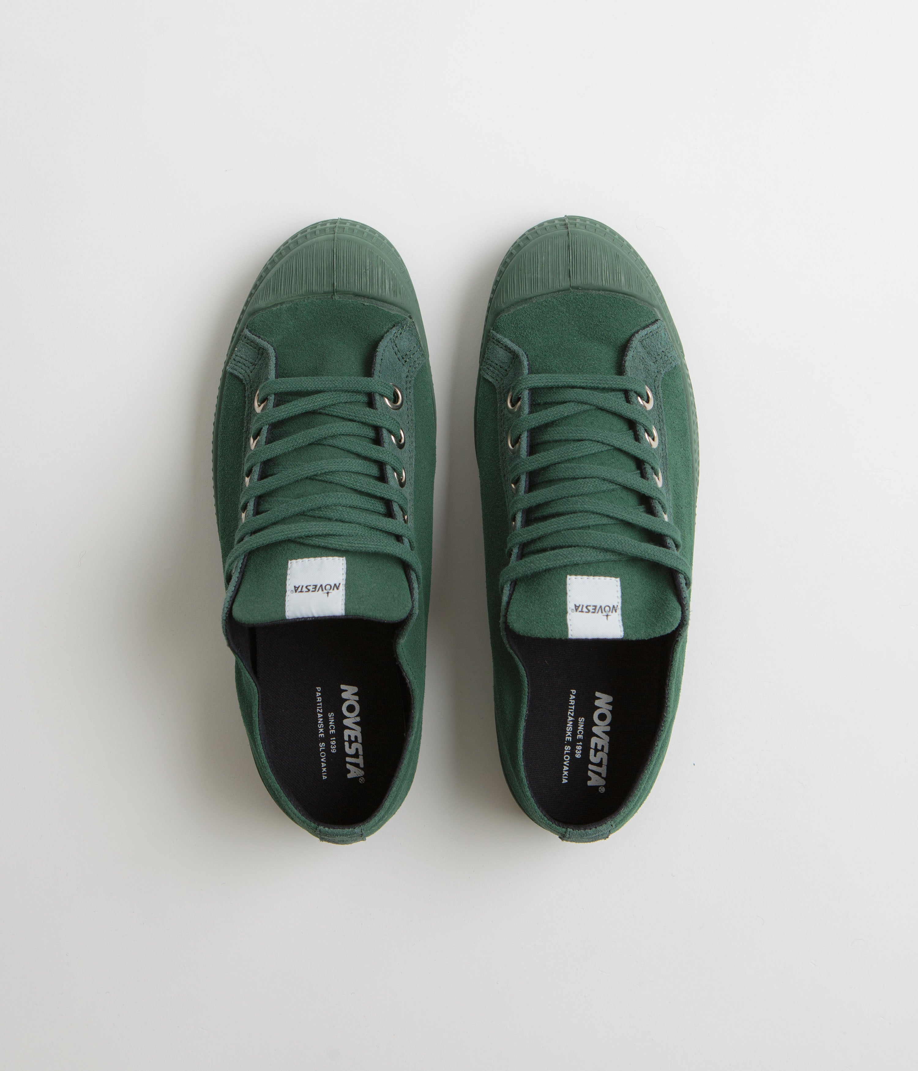 Novesta Star Master Suede Shoes - Double Green | flatspot