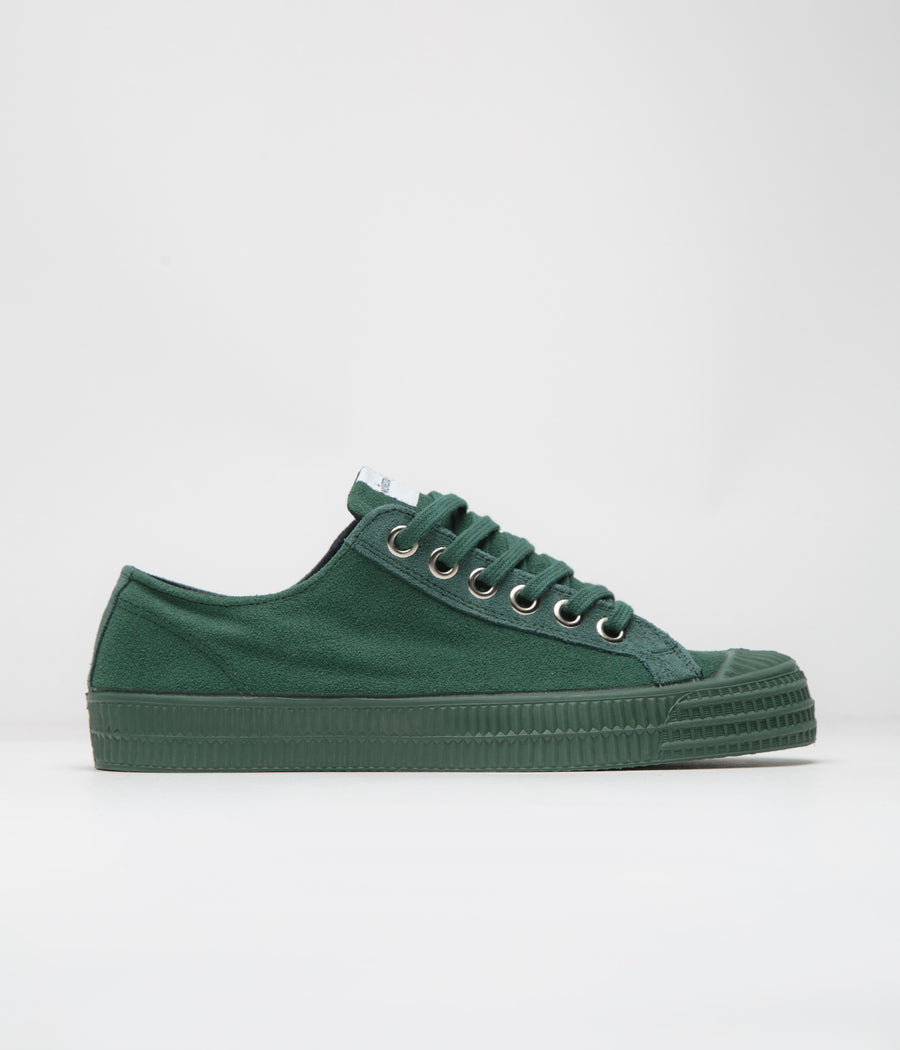 Novesta Star Master Suede Shoes in Double Green