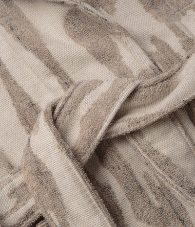 OAS Linen Terry Statement Robe in Fern