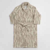 OAS Linen Terry Statement Robe in Fern thumbnail