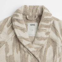 OAS Linen Terry Statement Robe in Fern thumbnail