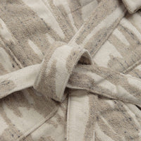 OAS Linen Terry Statement Robe in Fern thumbnail