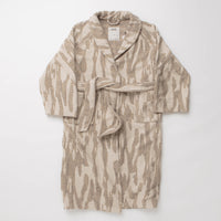 OAS Linen Terry Statement Robe in Fern thumbnail