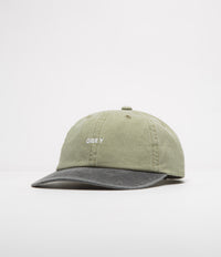 Obey 2 Tone Bold Cap in Pigment Khaki Multi