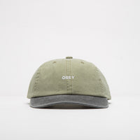 Obey 2 Tone Bold Cap in Pigment Khaki Multi thumbnail