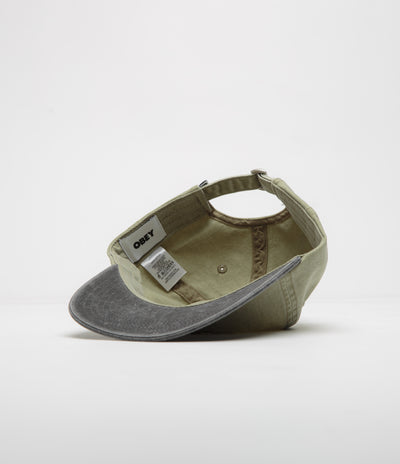 Obey 2 Tone Bold Cap in Pigment Khaki Multi