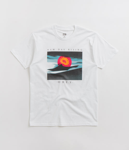 Obey A New Day Rising T-Shirt - White
