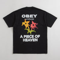Obey A Piece Of Heaven T-Shirt - Black thumbnail