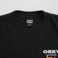 Obey A Piece Of Heaven T-Shirt - Black thumbnail