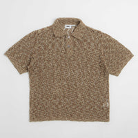 Obey Andre Polo Short Sleeve Sweatshirt - Toffee Brown thumbnail