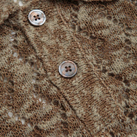Obey Andre Polo Short Sleeve Sweatshirt - Toffee Brown thumbnail