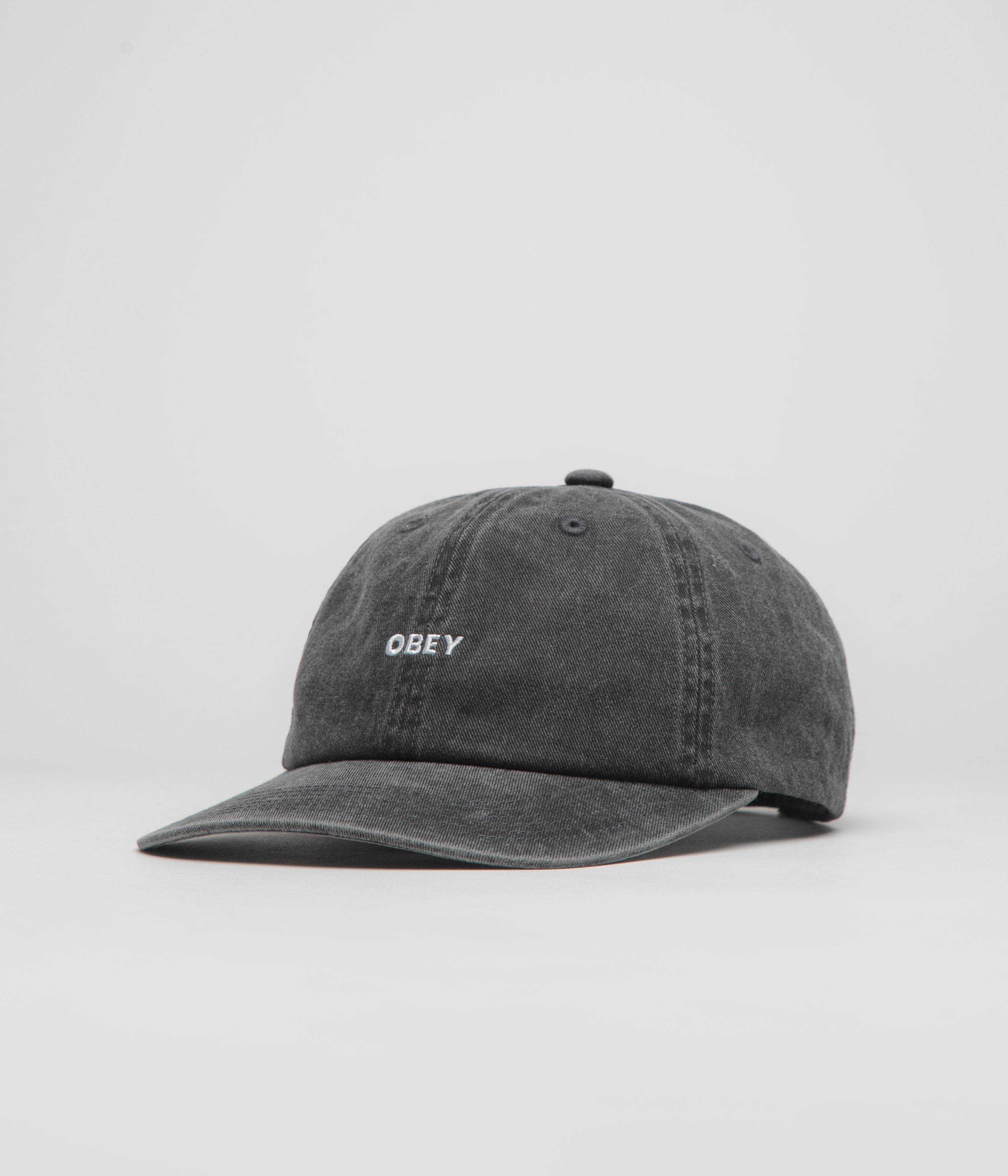 Obey Bold Cap in Pigment Black
