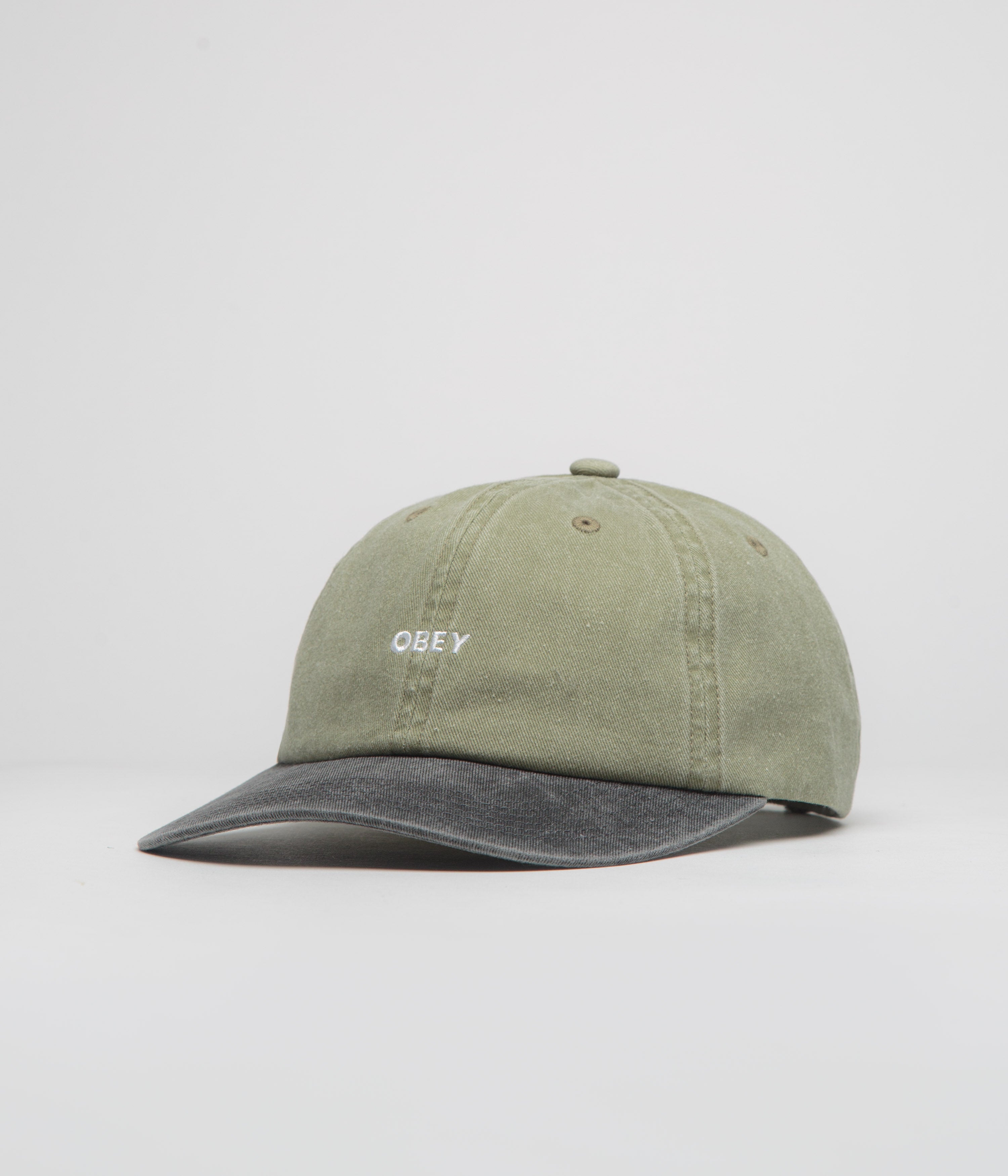 Obey Bold Cap in Pigment Khaki Multi