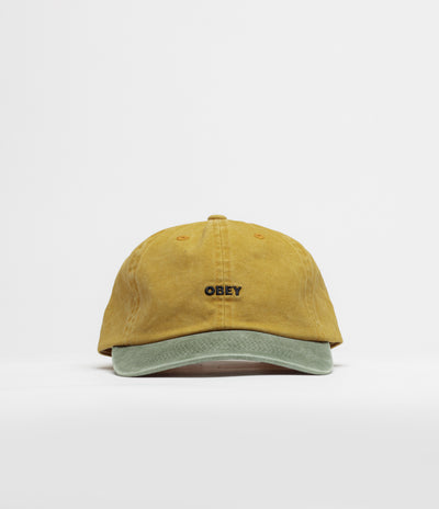 Obey Bold Cap - Pigment Mustard Multi