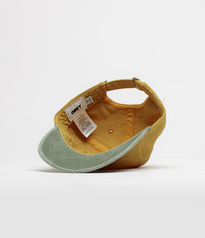 Obey Bold Cap - Pigment Mustard Multi