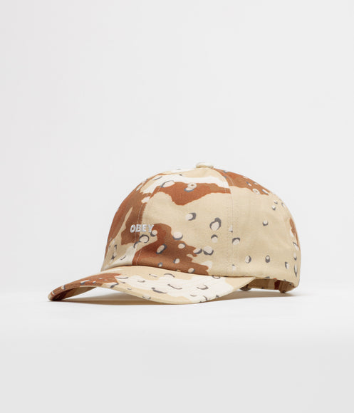 Obey Bold Cap - Sand Camo Multi