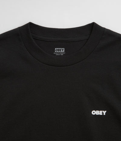 Obey Bold Eye T-Shirt in Black