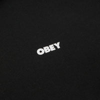 Obey Bold Icon Extra Heavy Hoodie - Black thumbnail