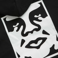 Obey Bold Icon Extra Heavy Hoodie - Black thumbnail