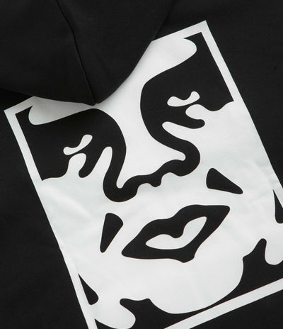 Obey Bold Icon Extra Heavy Hoodie - Black