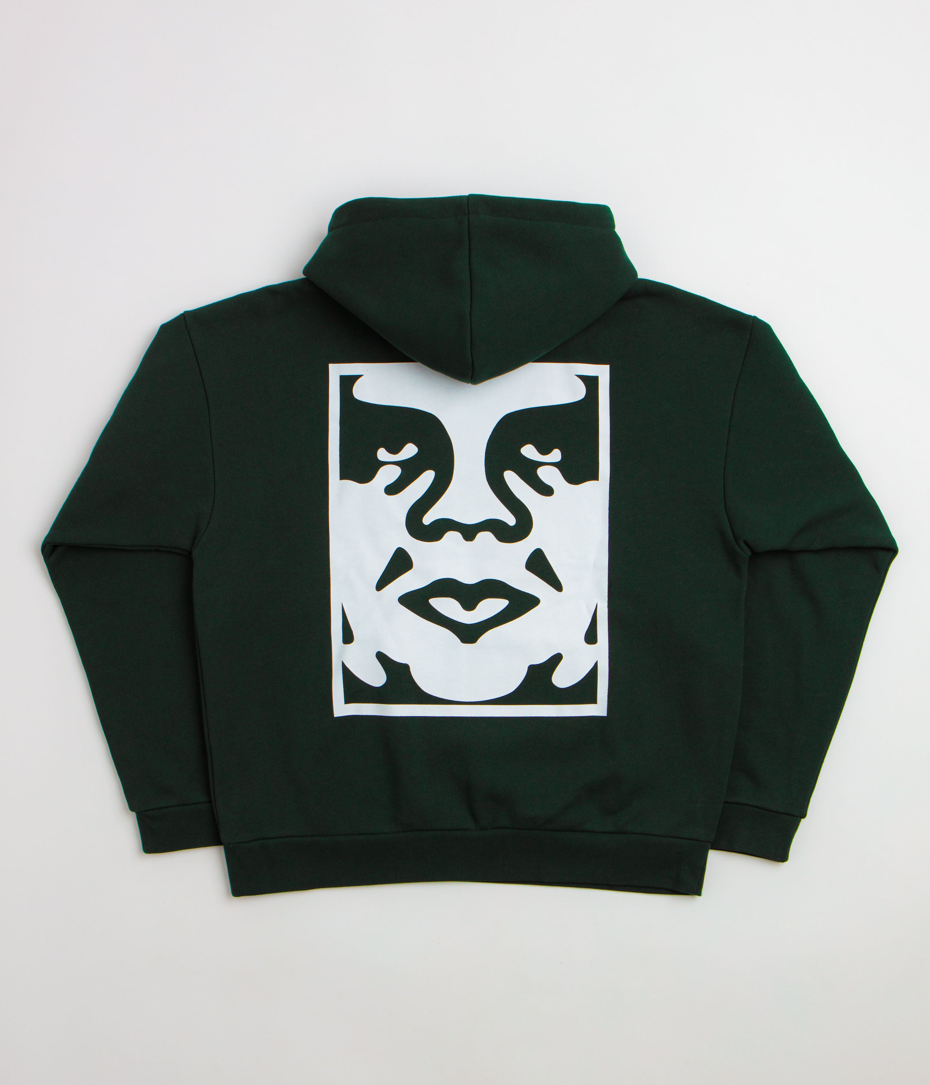 Obey Bold Icon Extra Heavy Hoodie - Green Gables
