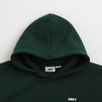 Obey Bold Icon Extra Heavy Hoodie - Green Gables thumbnail