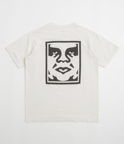 Obey Bold Icon Face T-Shirt - Pigment Chalk