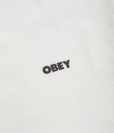 Obey Bold Icon Face T-Shirt - Pigment Chalk