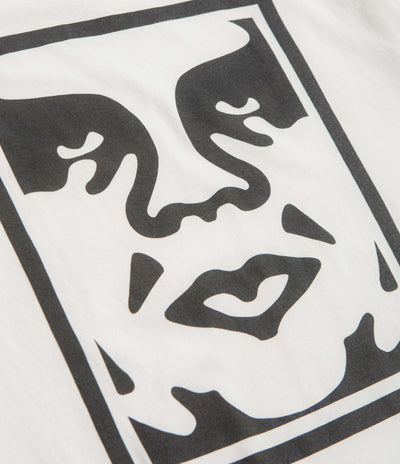Obey Bold Icon Face T-Shirt - Pigment Chalk