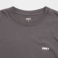 Obey Bold Icon Face T-Shirt - Pigment Dusty Black thumbnail