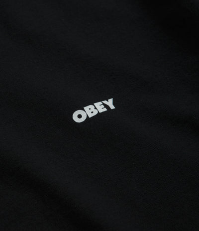 Obey Bold Icon Heavyweight T-Shirt - Off Black