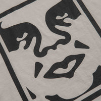 Obey Bold Icon Heavyweight T-Shirt - Silver Grey thumbnail