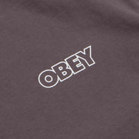 Obey Bold Outline T-Shirt in Pigment Dusty Black thumbnail