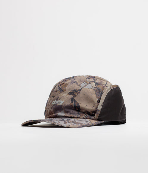 Obey Cache Earflap Cap - Fence Camo Multi