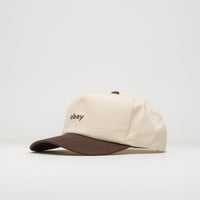 Obey Case 5 Panel Cap in Java Brown Multi thumbnail
