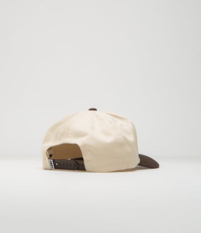 Obey Case 5 Panel Cap in Java Brown Multi